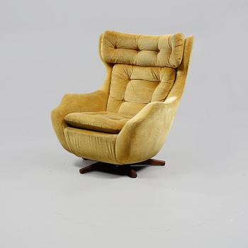 FÅTÖLJ, "Statesman chair", Parker Knoll, 1900-talets andra hälft.