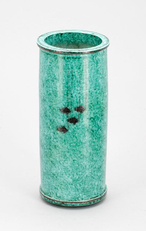 VAS, stengods "Argenta" Wilhelm Kåge, Gustavsberg.