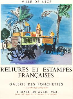 Raoul Dufy, poster 1953.