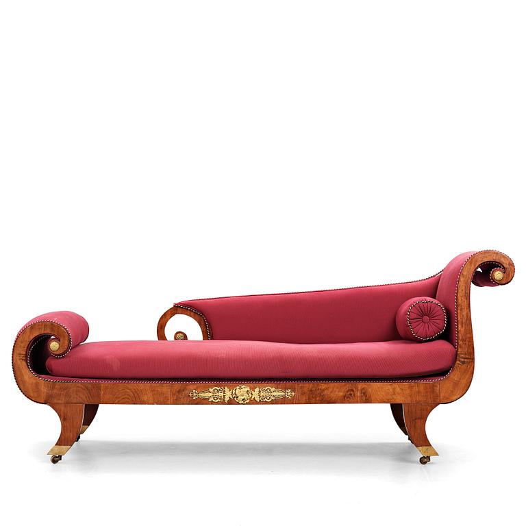 A Swedish Empire sofa, 1820-30's.