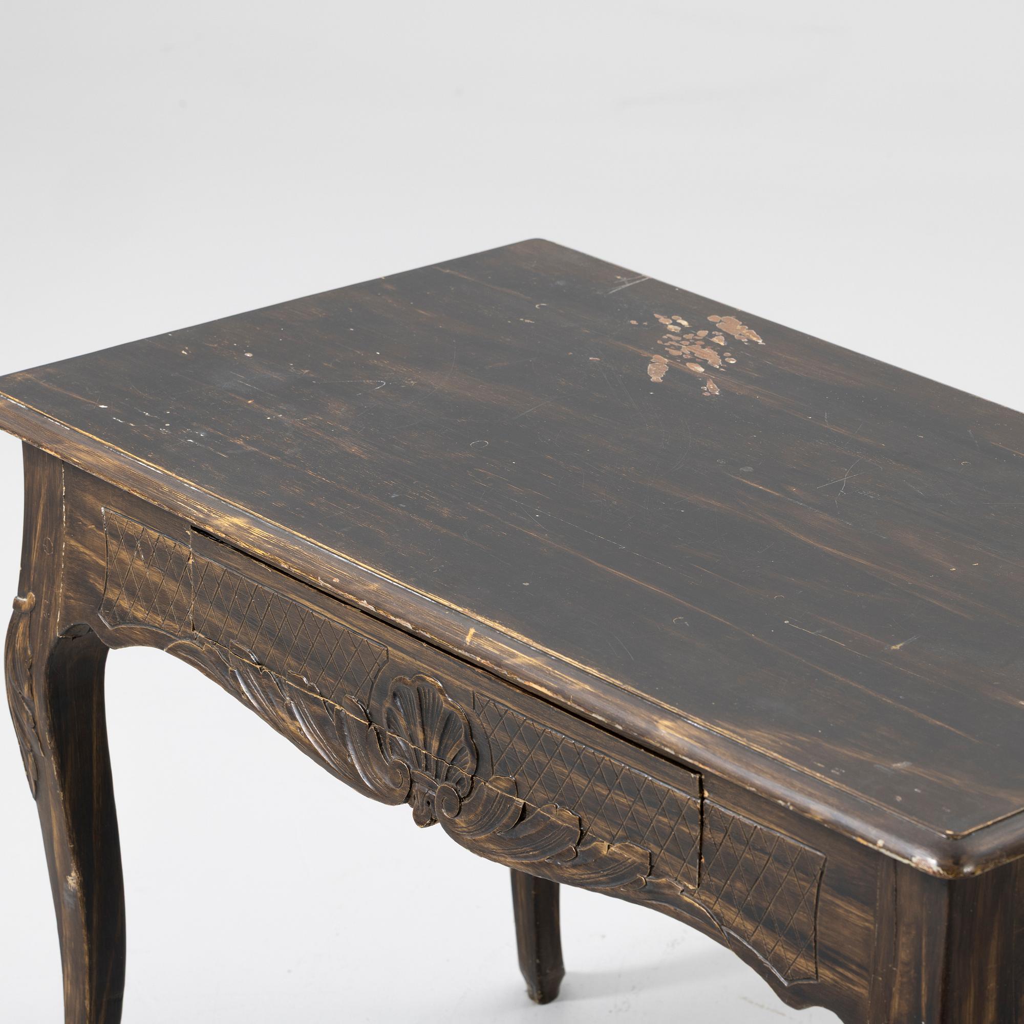 Table, Rococo style, 20th century.
