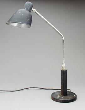 BORDSLAMPA, industrimodell, 1930/40-tal.