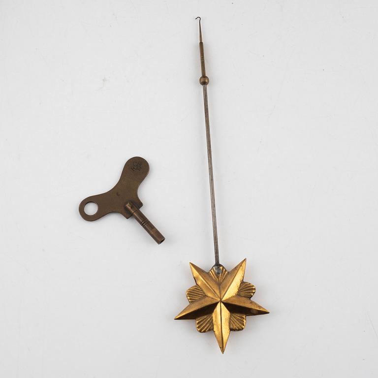 Bordspendyl, troligen Österrike, 1800-talets början, Empire.