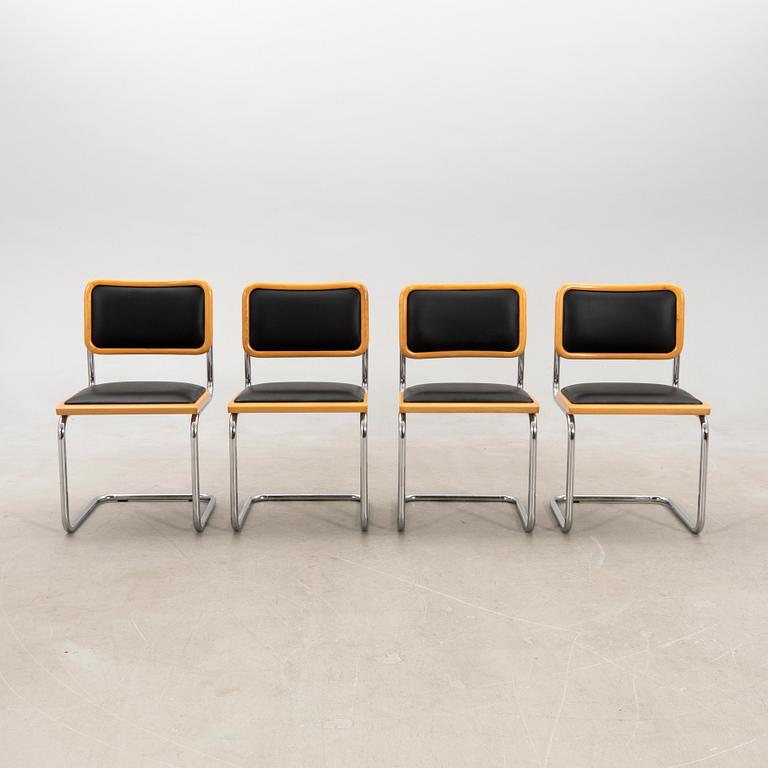 Chairs, 4 pieces, Italy, late 20th century.