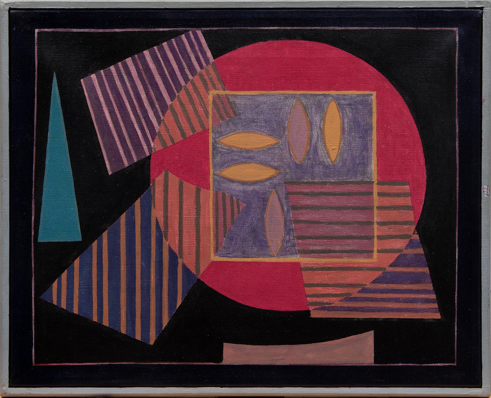 SAM VANNI, oil on canvas, signed and dated -63.
