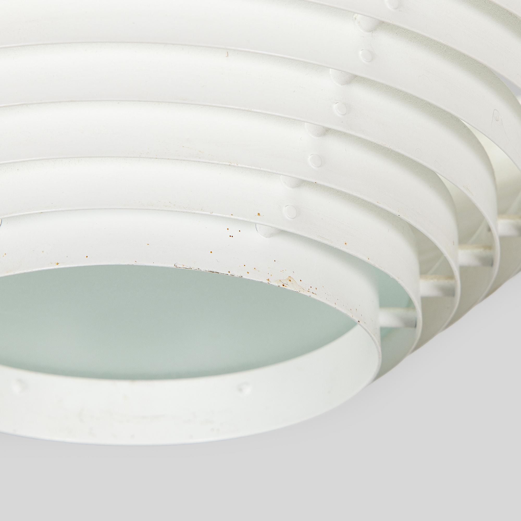 Alvar Aalto, Ceiling lamp model A622A, Valaisinpaja Oy, late 1900s.