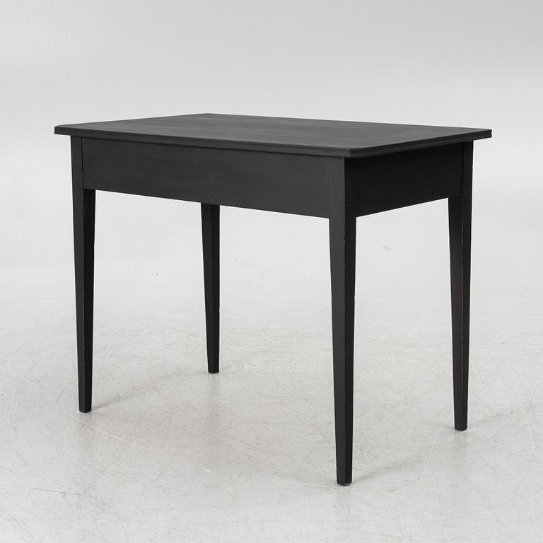A Gustavian style writing desk, 20th century.