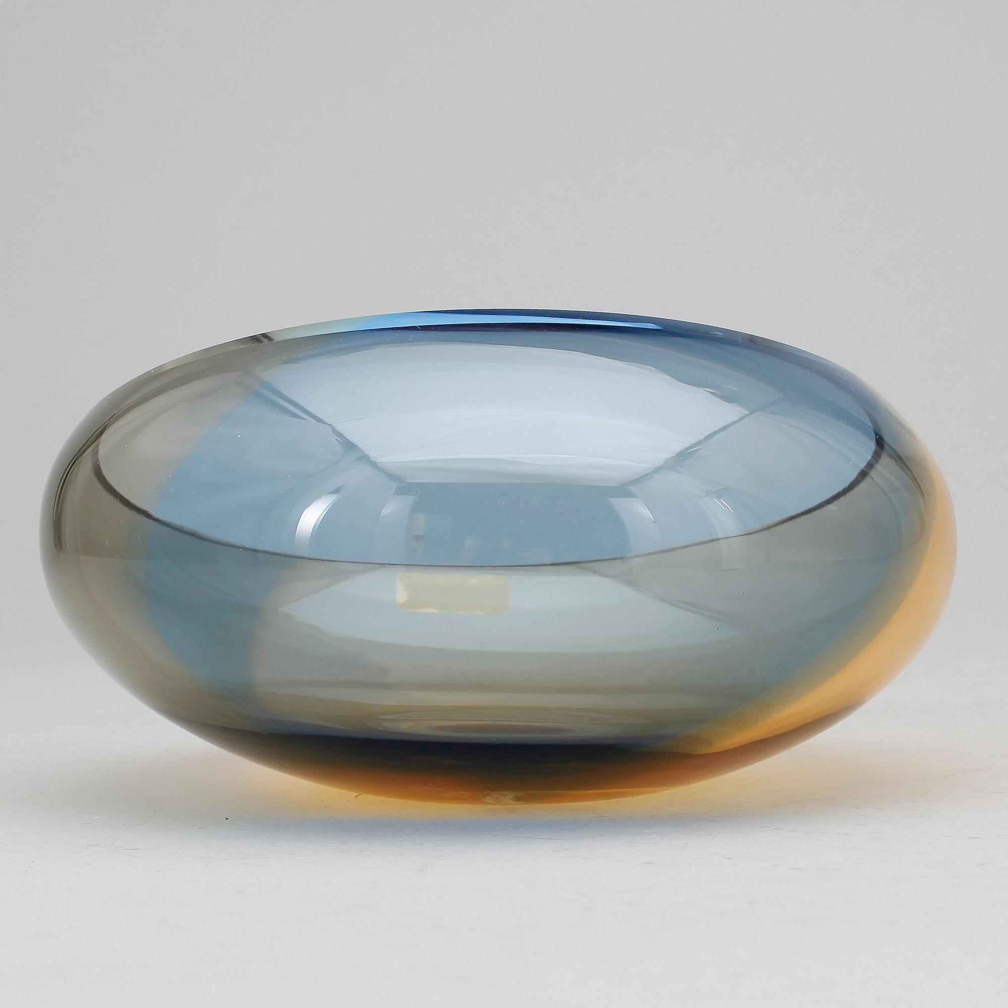 SKÅL, glas, Kjell Engman, "Ellipse", Kosta Boda.