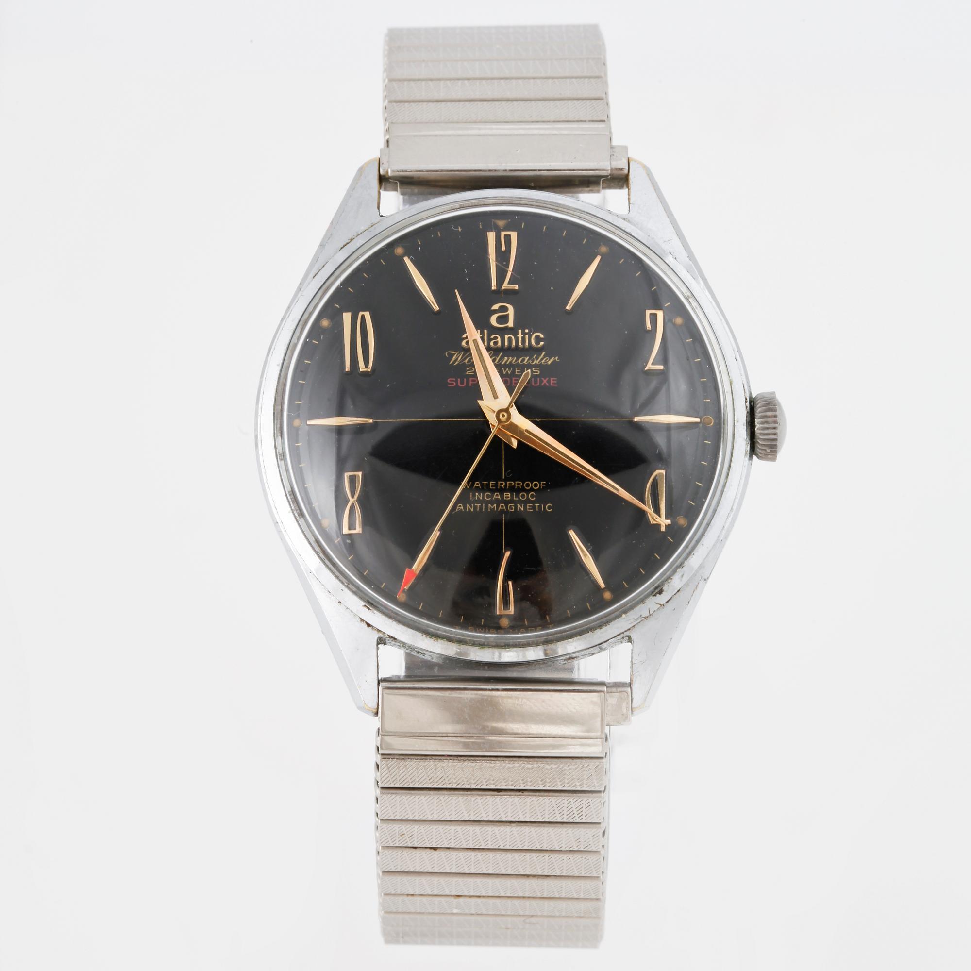 ATLANTIC, Worldmaster, wrist watch, 38 mm.