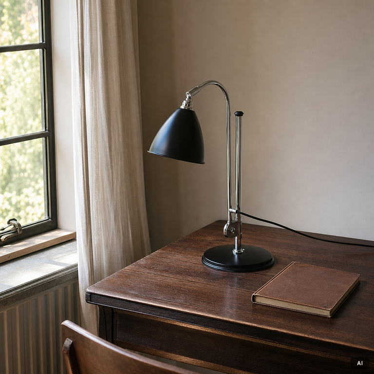 Robert Dudley Best,a  table lamp, 'Bestlite BL1', Bestlite, Great Britain.