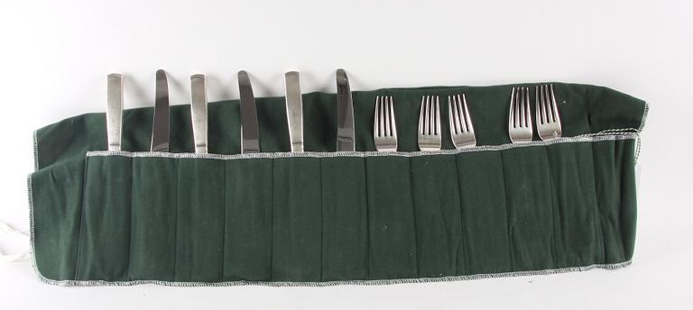 BESTICKSUPPSÄTTNING, 45 delar, silver, "Rosenholm".
