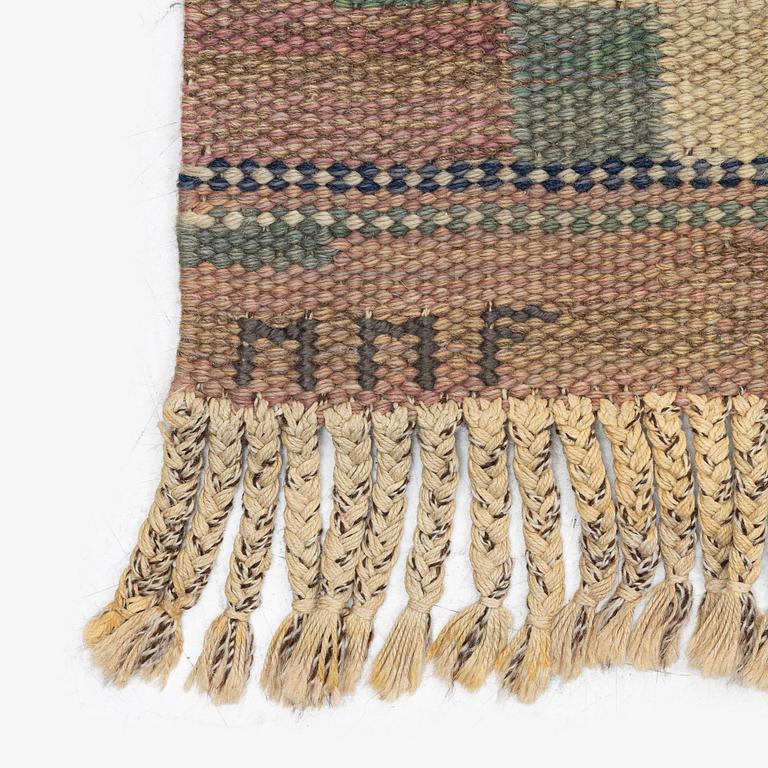 Märta Måås-Fjetterström, a carpet, 'Ulriksdal', flat weave, c. 300 x 234 cm, signed MMF.