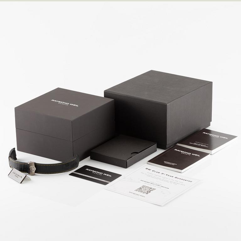 Raymond Weil, Nabucco, chronograph, wristwatch, 46 mm.