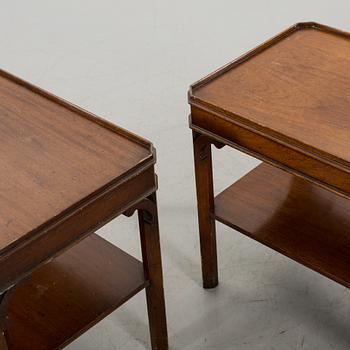 TWO 20TH CENTURY BRITISH TABLES.