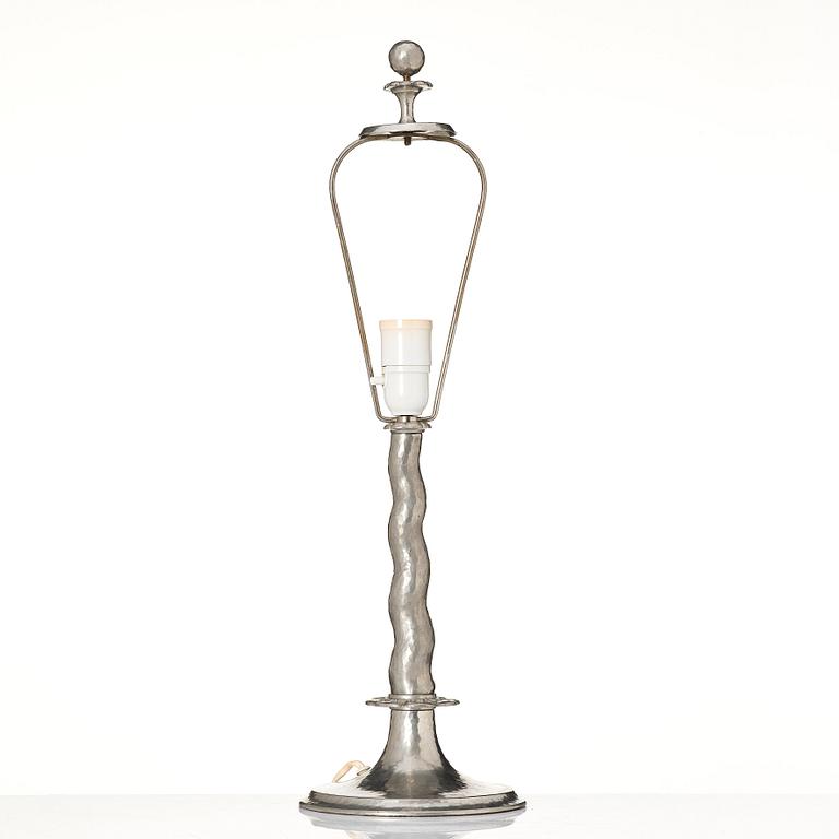 Harald Notini, a table lamp, model "6891", Arvid Böhlmarks Lampfabrik, 1920s.