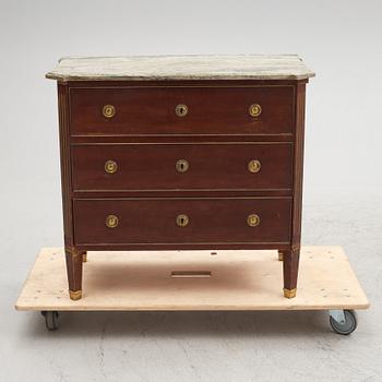 A Gustavian Style Chest of Drawers, first half of the 20th Century.