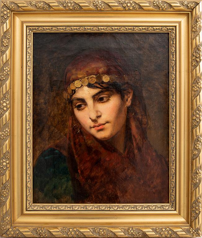 Jean-Louis Loubet, Young Woman with a Shawl.