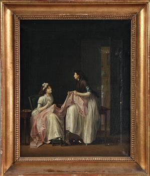 (klart) PEHR HILLESTRÖM, efter, olja på duk, 1800-talets första hälft.