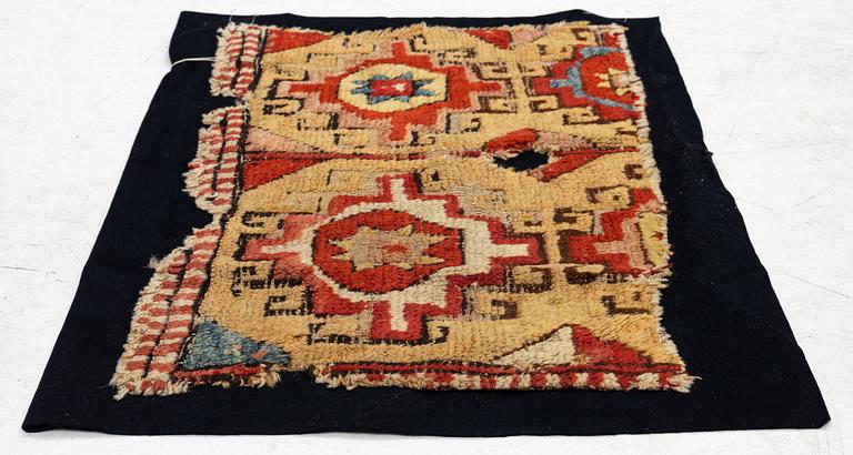 An 18th century Cappadocia 'Memling Gül" fragment, c. 67 x 45 cm.