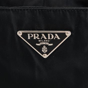 Prada, a nylon handbag.