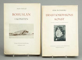 BÖCKER, 59 stycken, främst Sveriges Allmänna Konstförenings publikation.