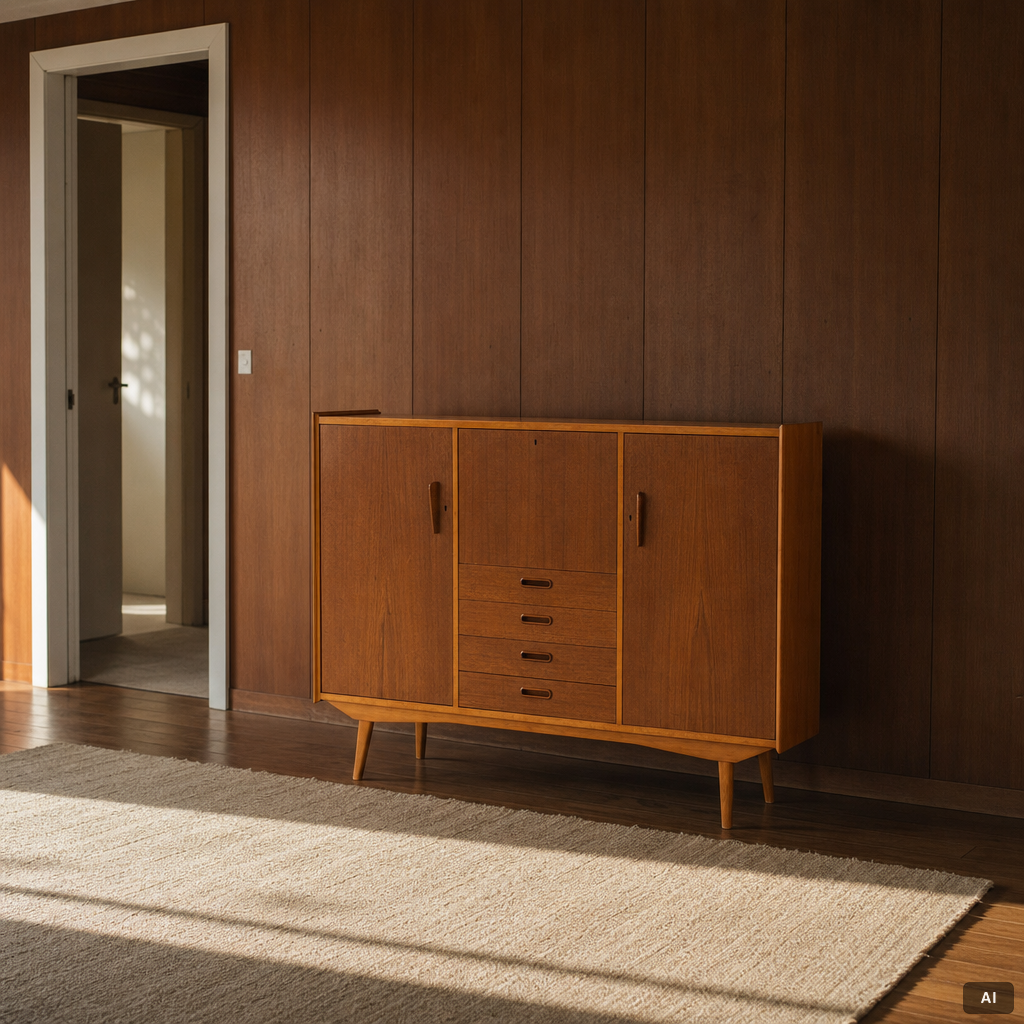 A 1950's sideboard.