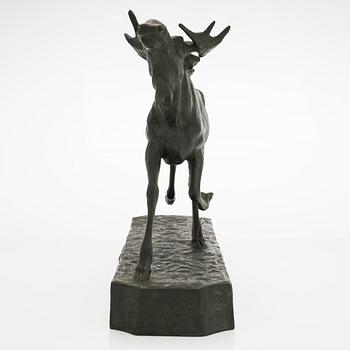 Eric Elenius, Springande älgtjur.