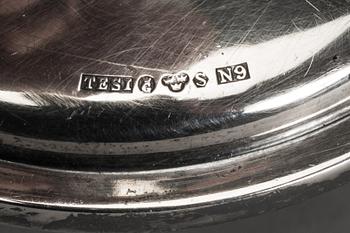 LJUSSTAKAR 2 par, silver, TESI, Göteborg 1959 och 1969.