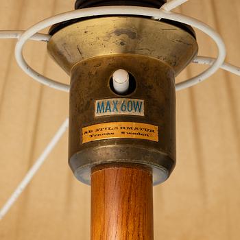 Golvlampa, modell 621, AB Stilarmatur, Tranås, 1960-tal.