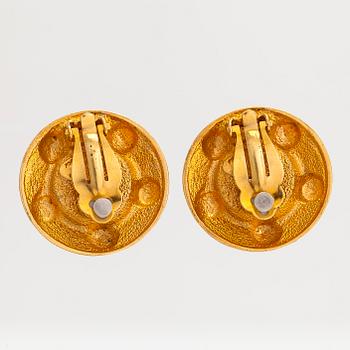 Chanel, earrings, 1984-1990.