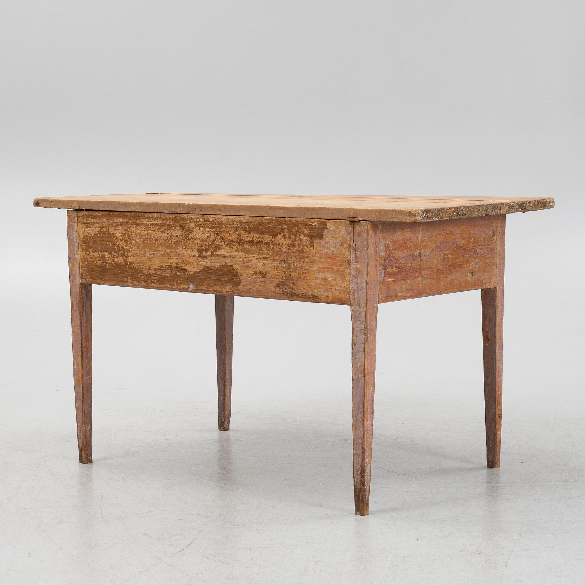 Bord, allmoge, daterat 1865.