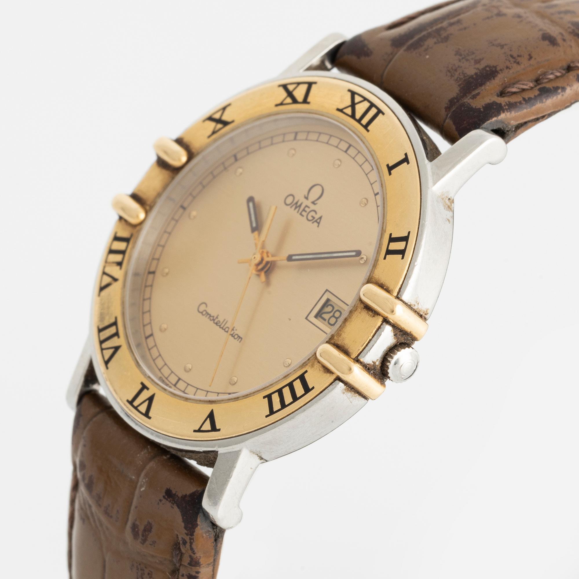 Omega, Constellation, wristwatch, 33 mm.