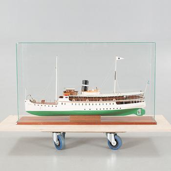 A "S/S Bohuslän" boat model, second half of the 20th century.