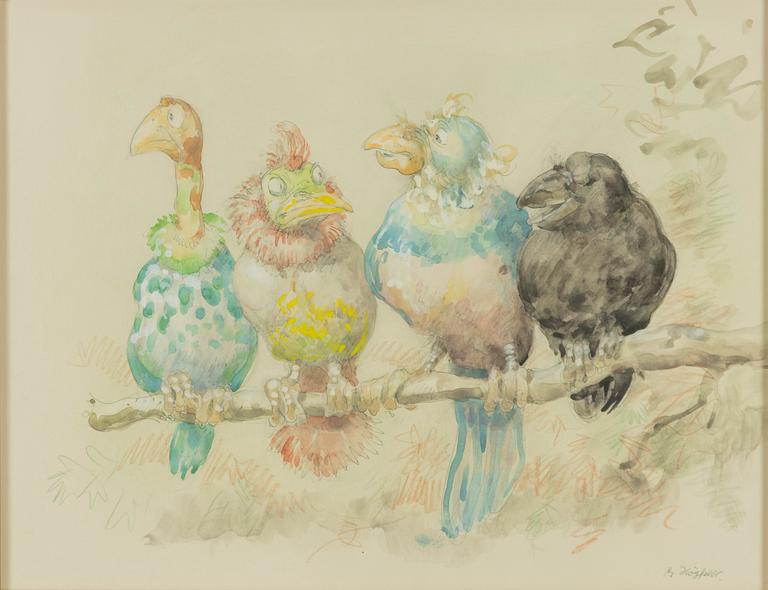 Robert Högfeldt, Vännerna.