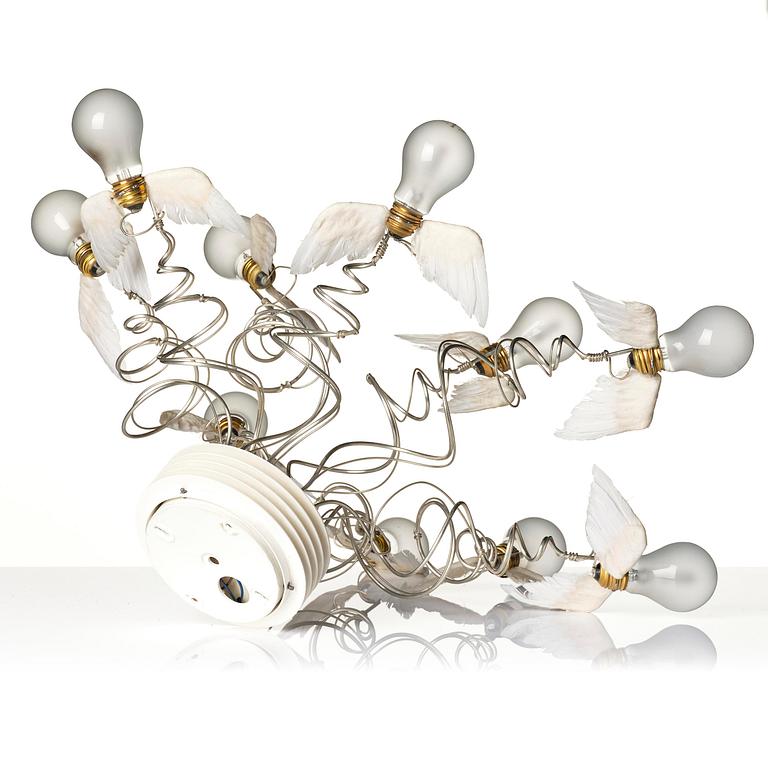 Ingo Maurer, a "Birdie's Nest" ceiling lamp, Ingo Maurer, Germany, post 2005.