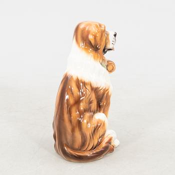 Floor figurine, 21st century, glazed ceramic.