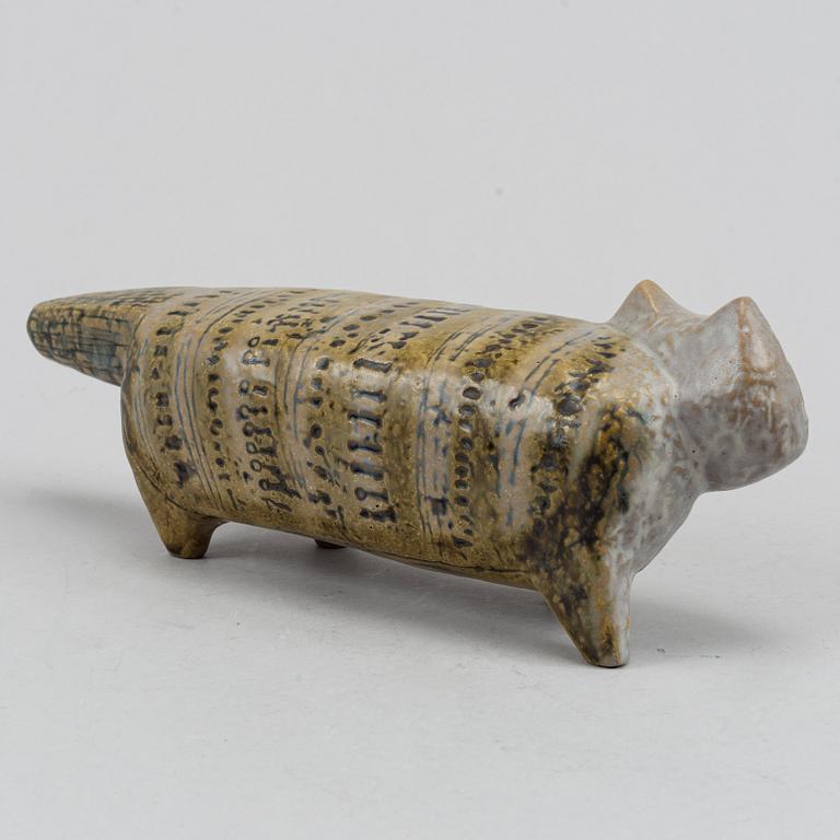 Lisa Larson, two stoneware figurines, Gustavsberg.