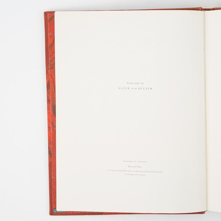 Bokverk, Svenska slott och herresäten, ny samling, 3 + 1 volymer, Natur och Kultur, Stockholm, 1932-1934.