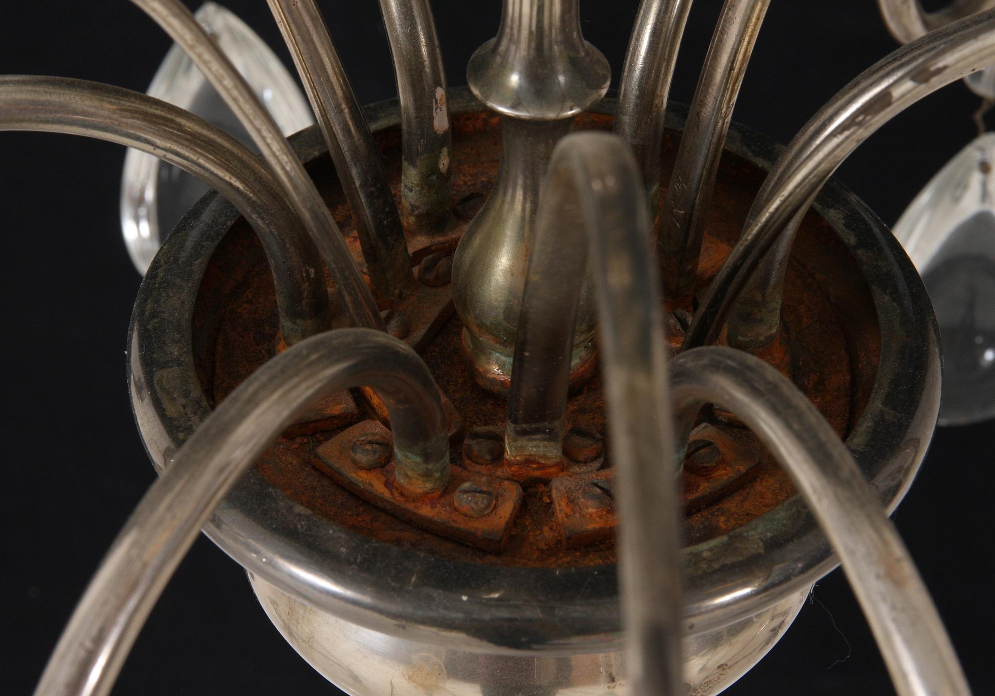 TAKLAMPA, 1900-tal, h 70.