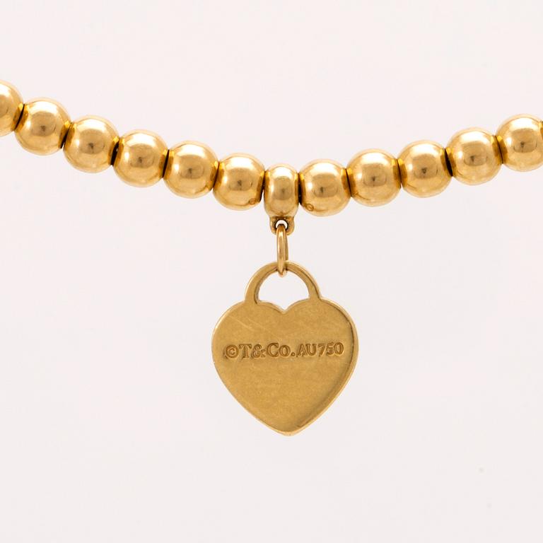 Tiffany & Co, armband "Return to Tiffany" 18K guld.