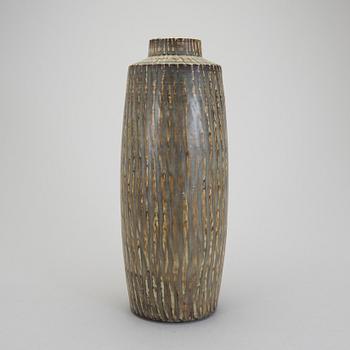 GUNNAR NYLUND, golvvas, stengods, "Rubus", Rörstrand, 1900-talets andra hälft.
