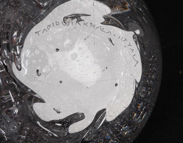 VAS, glas, Tapio Wirkkala. Iittala. Sign.