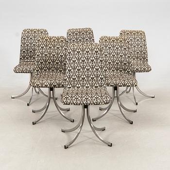 Chairs, 6 pieces, late 20th century.