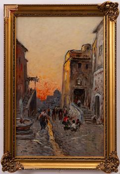 Wilhelm von Gegerfelt, Sunset, Venice.