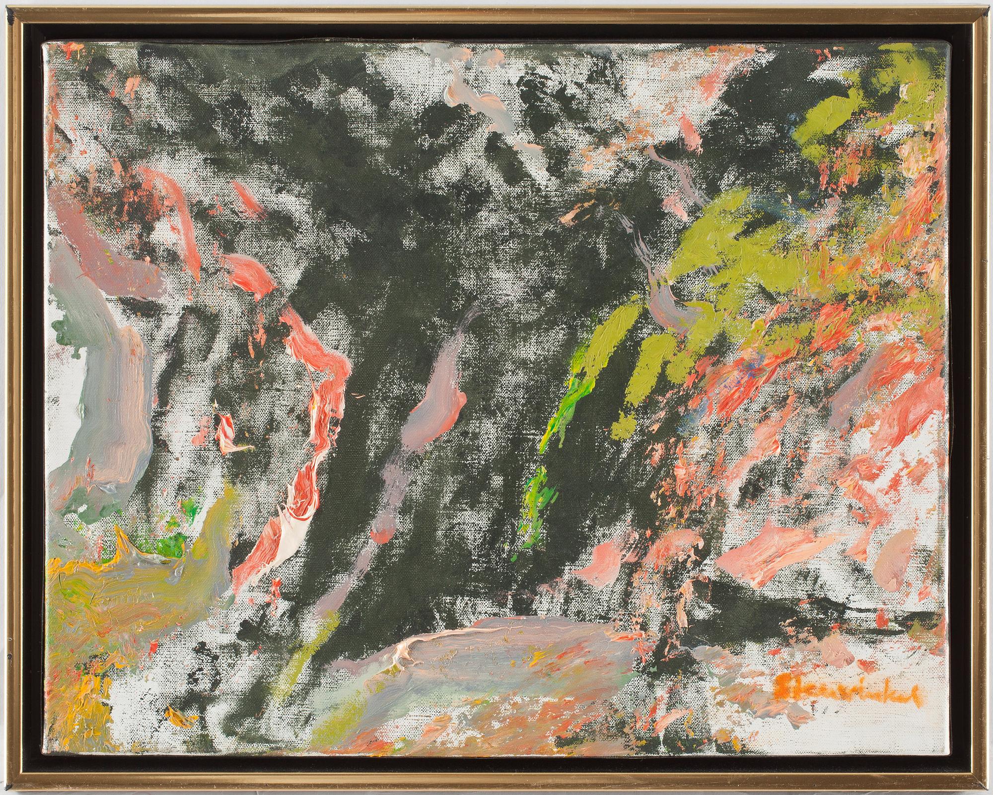 JAN STENVINKEL, olja på duk, signerad.