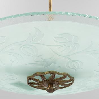 Ceiling lamp, first half of the 20th century.