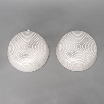 Asea, a pair of functionalist ceiling lamps.