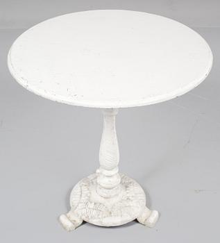 FÅTÖLJER, ett par samt BORD, 1900-talets andra hälft.
