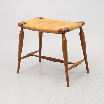 Josef Frank, a model '967' stool, Firma Svenskt Tenn.