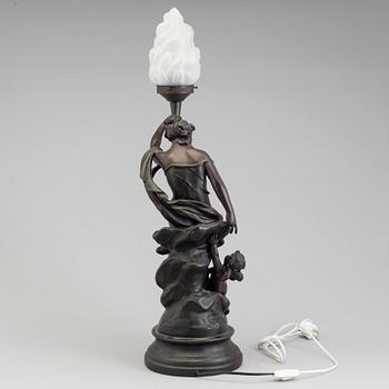 A jugend-style table light.